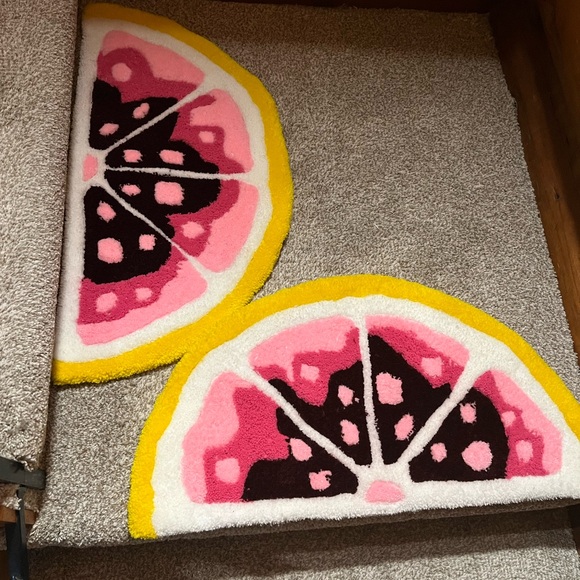 Colorful Citrus Slice Rug - Picture 3 of 4